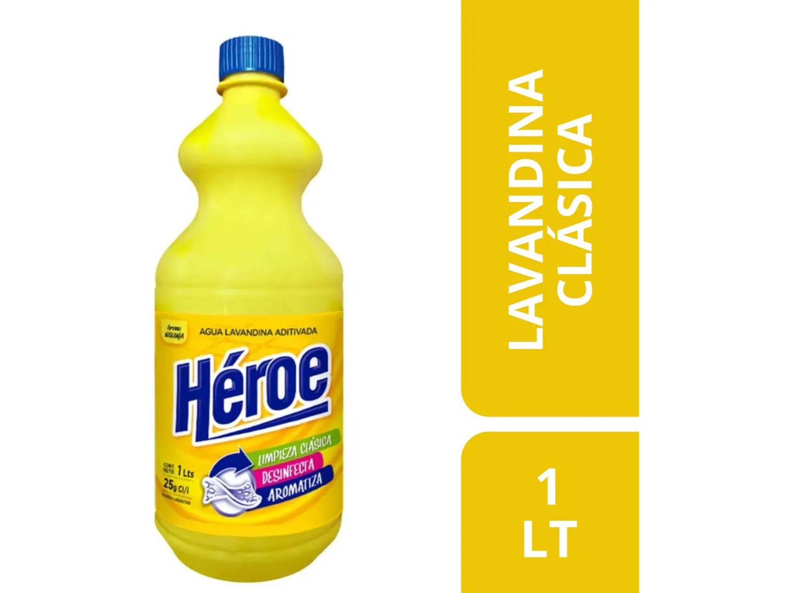 LAVANDINA HEROE CLASICA x 1 l.