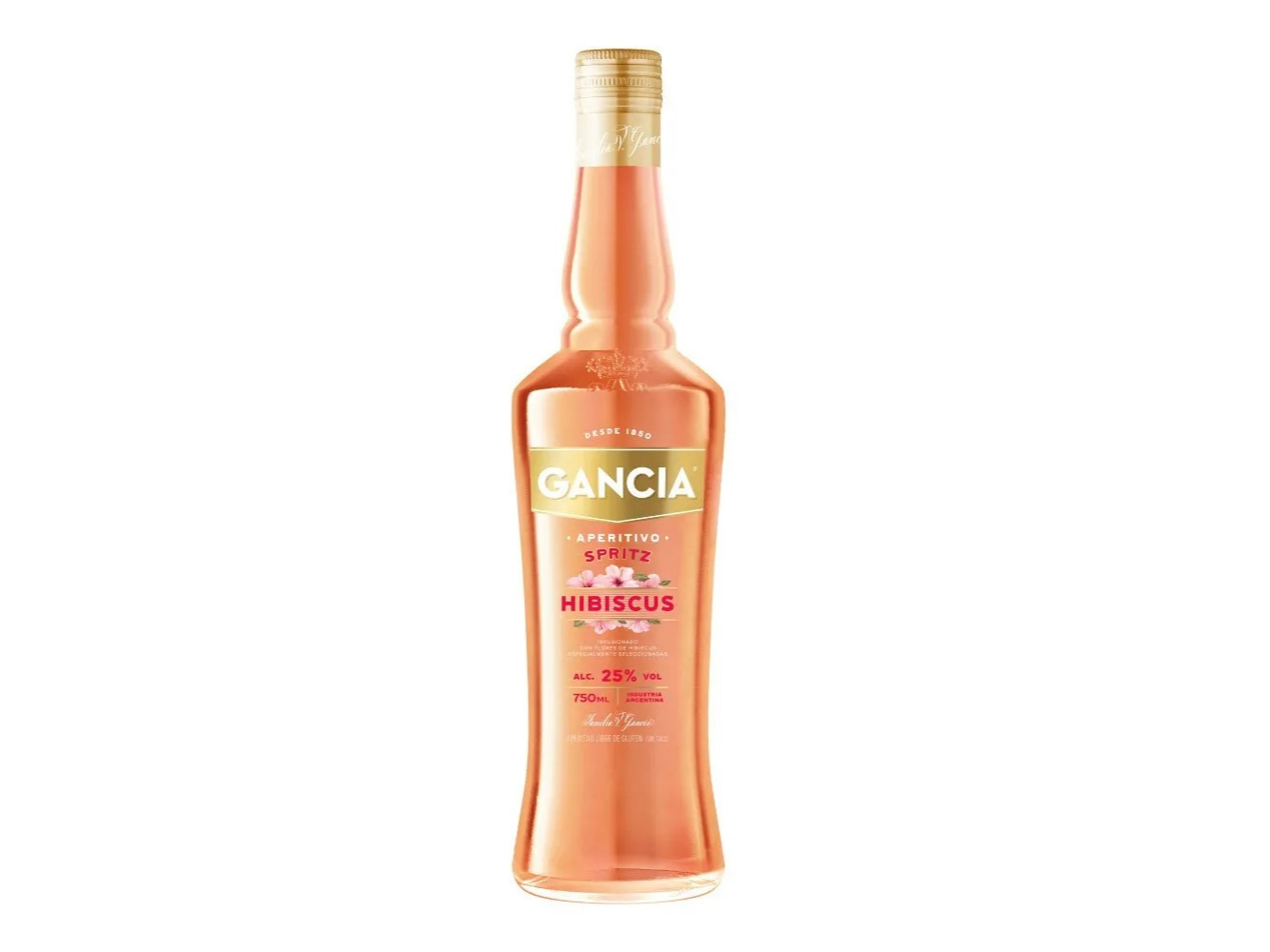 APERITIVO GANCIA HIBISCUS SPRITZ x 750 ml.