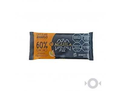 CHOCOLATE AGUILA BARRITA AL 60 %CACAO x 14 g.