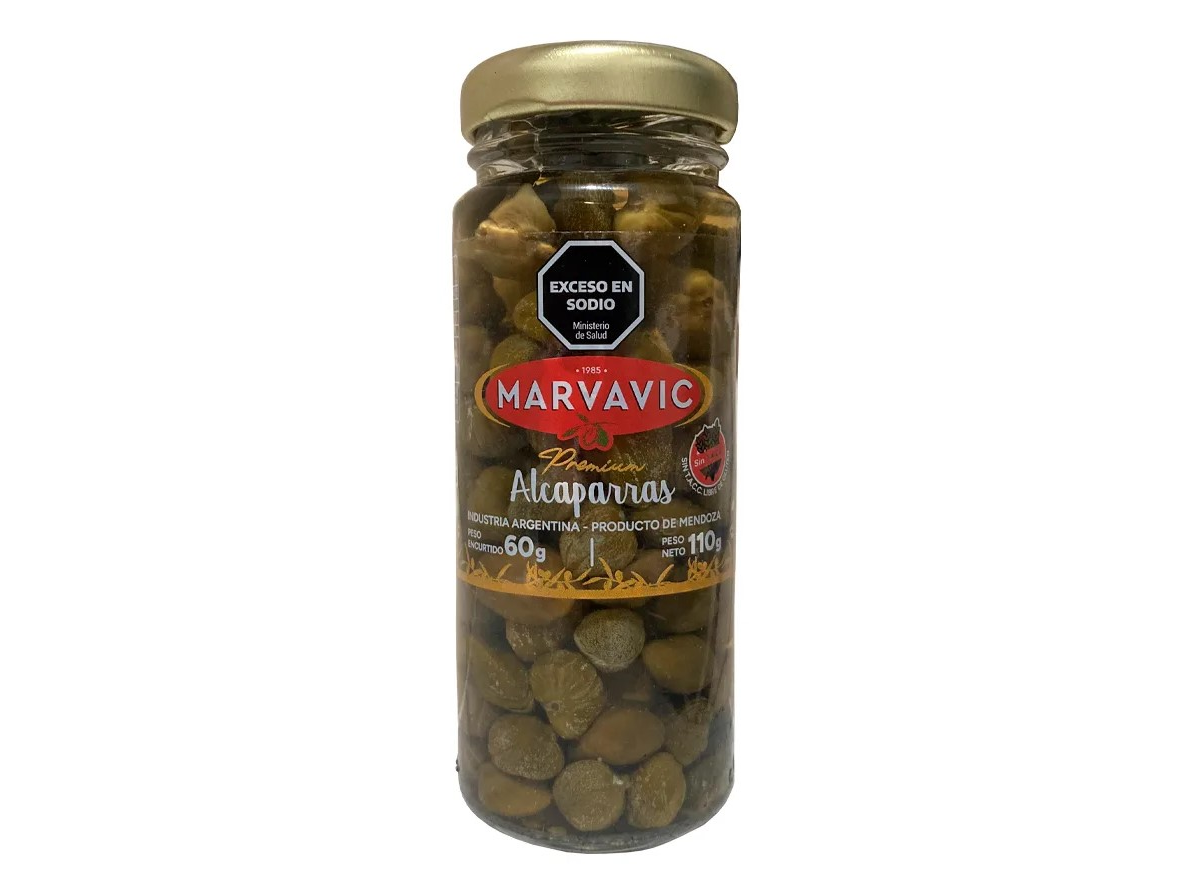 ALCAPARRAS MARVAVIC FRASCO x 110 g.