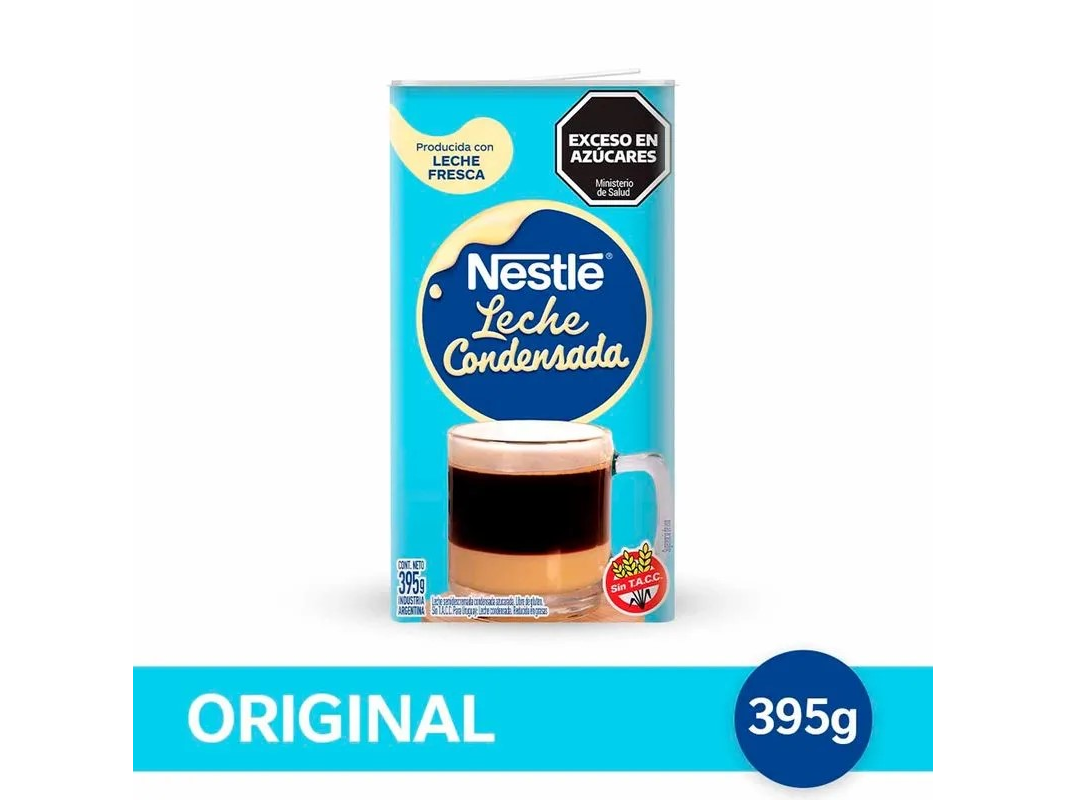 LECHE CONDENSADA NESTLE CLASICA x 395 g.