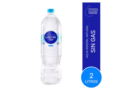 AGUA MINERAL LAGOA SIN GAS x 2 l.