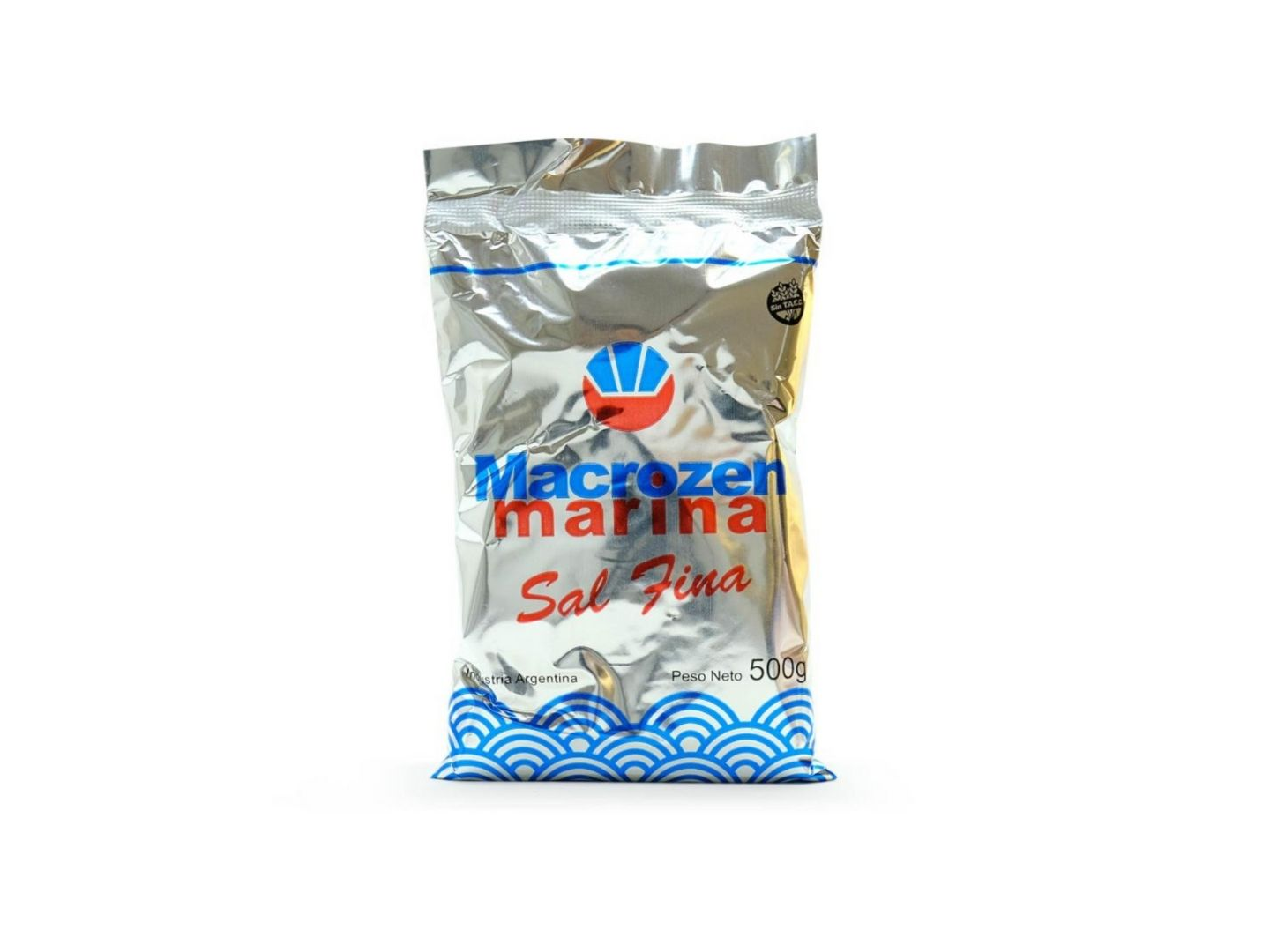 Sal marina fina Macrozen paquete 500 grs