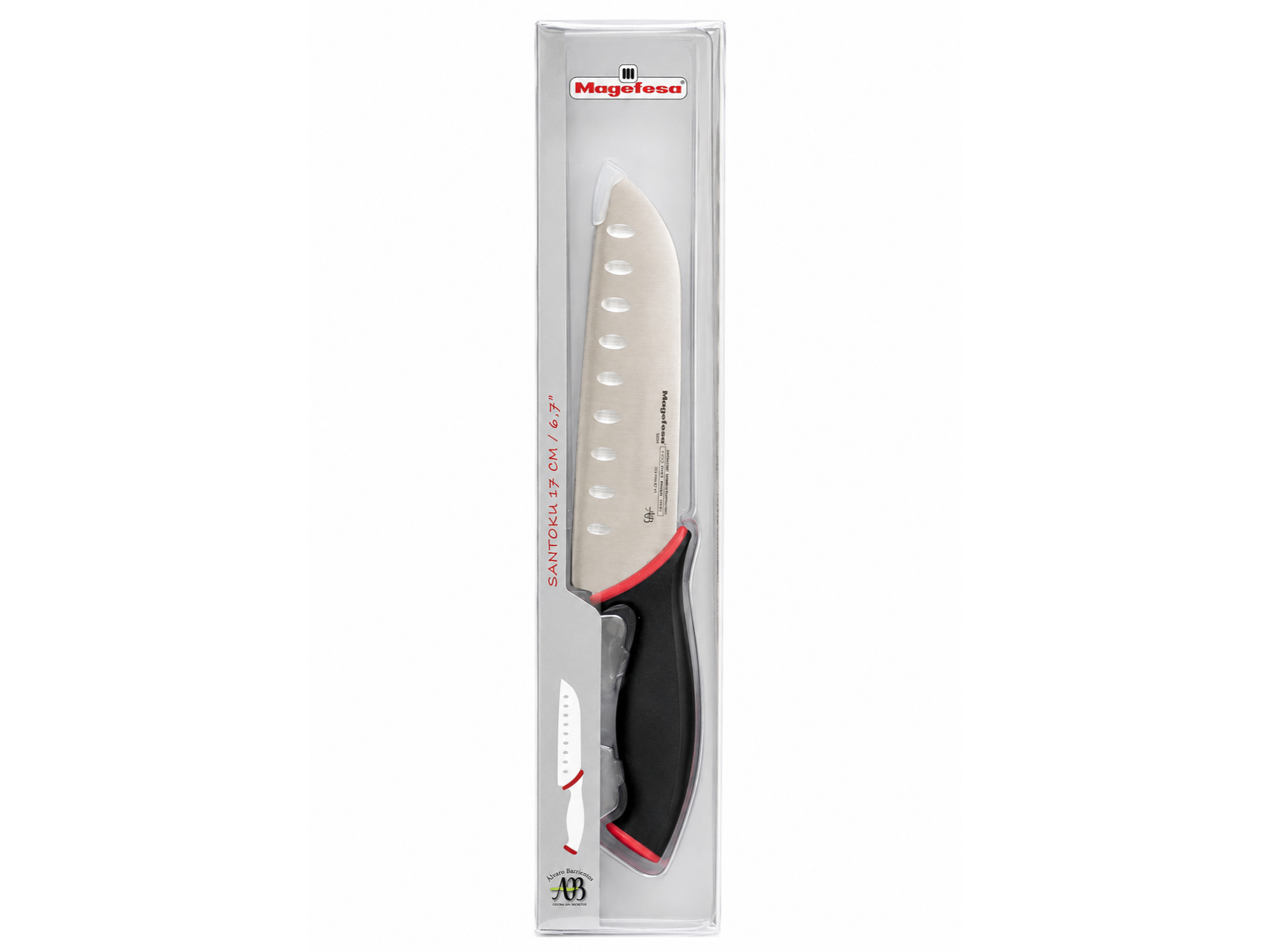 Cuchillo santoku AB prof. 17cm