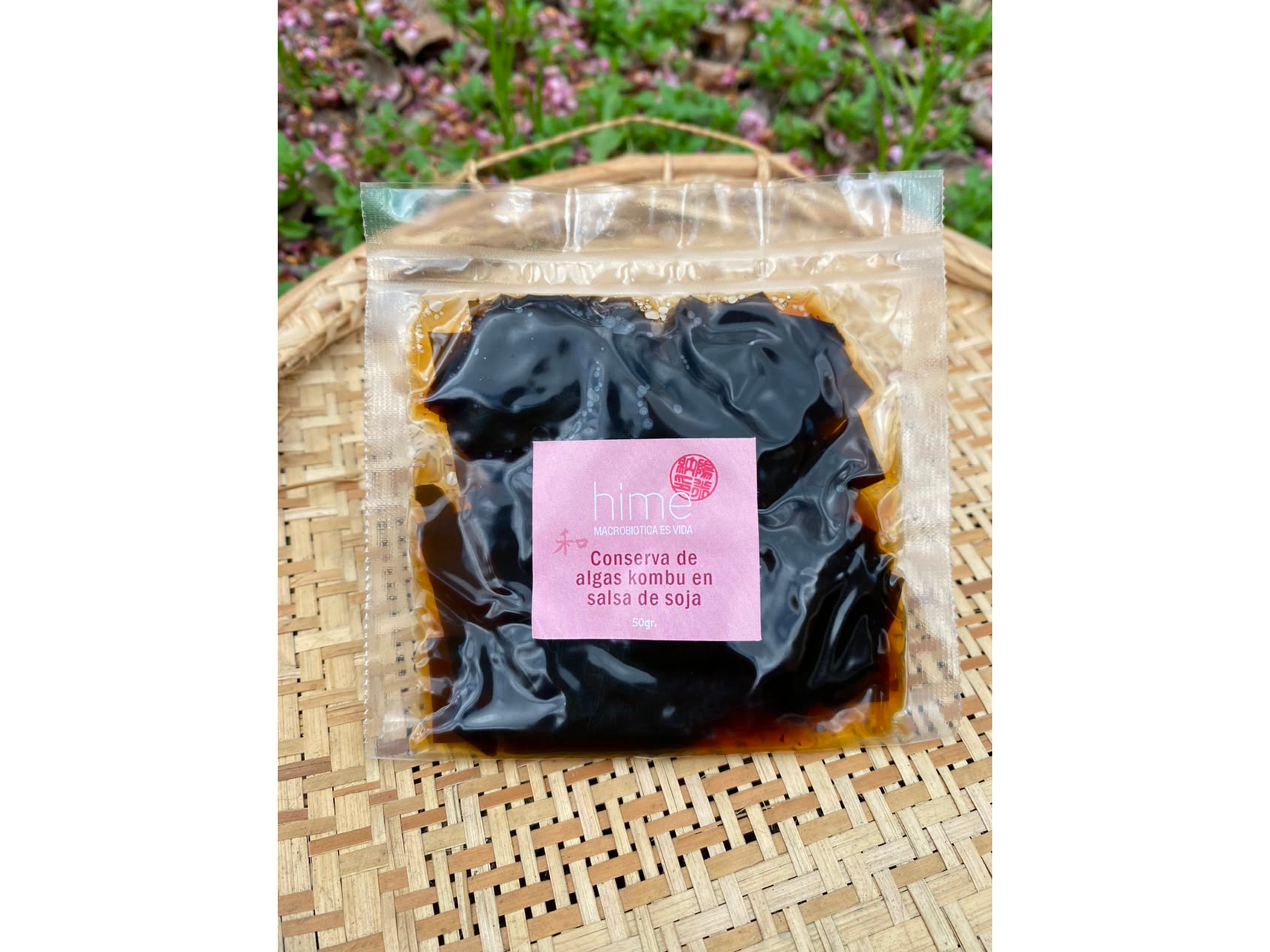 Algas kombu en salsa de soja - 50grs al vacío
