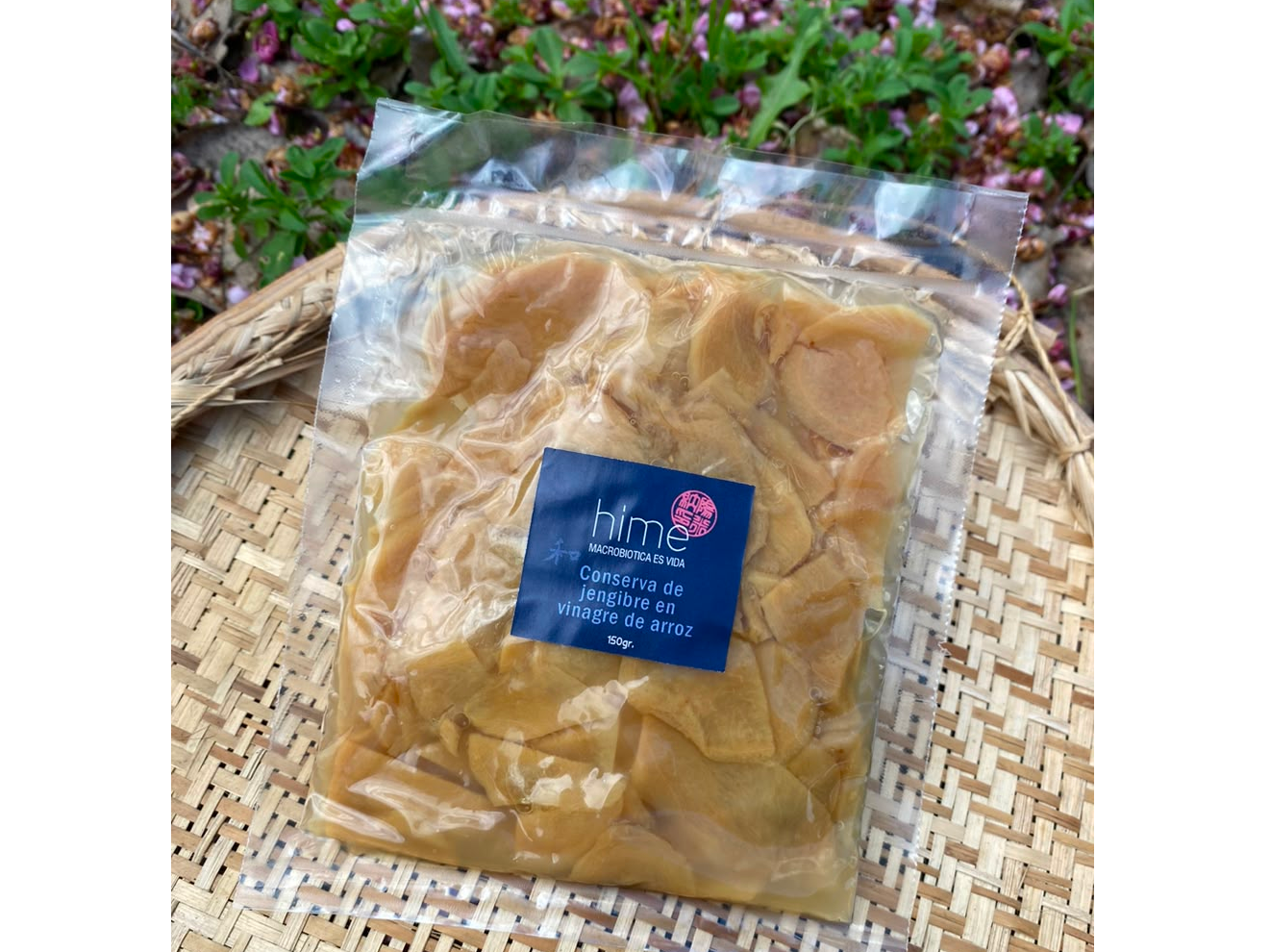 Jengibre en vinagre de arroz - 150grs al vacío