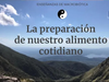 Charla 3: La preparacion del alimento cotidiano - 2 hs