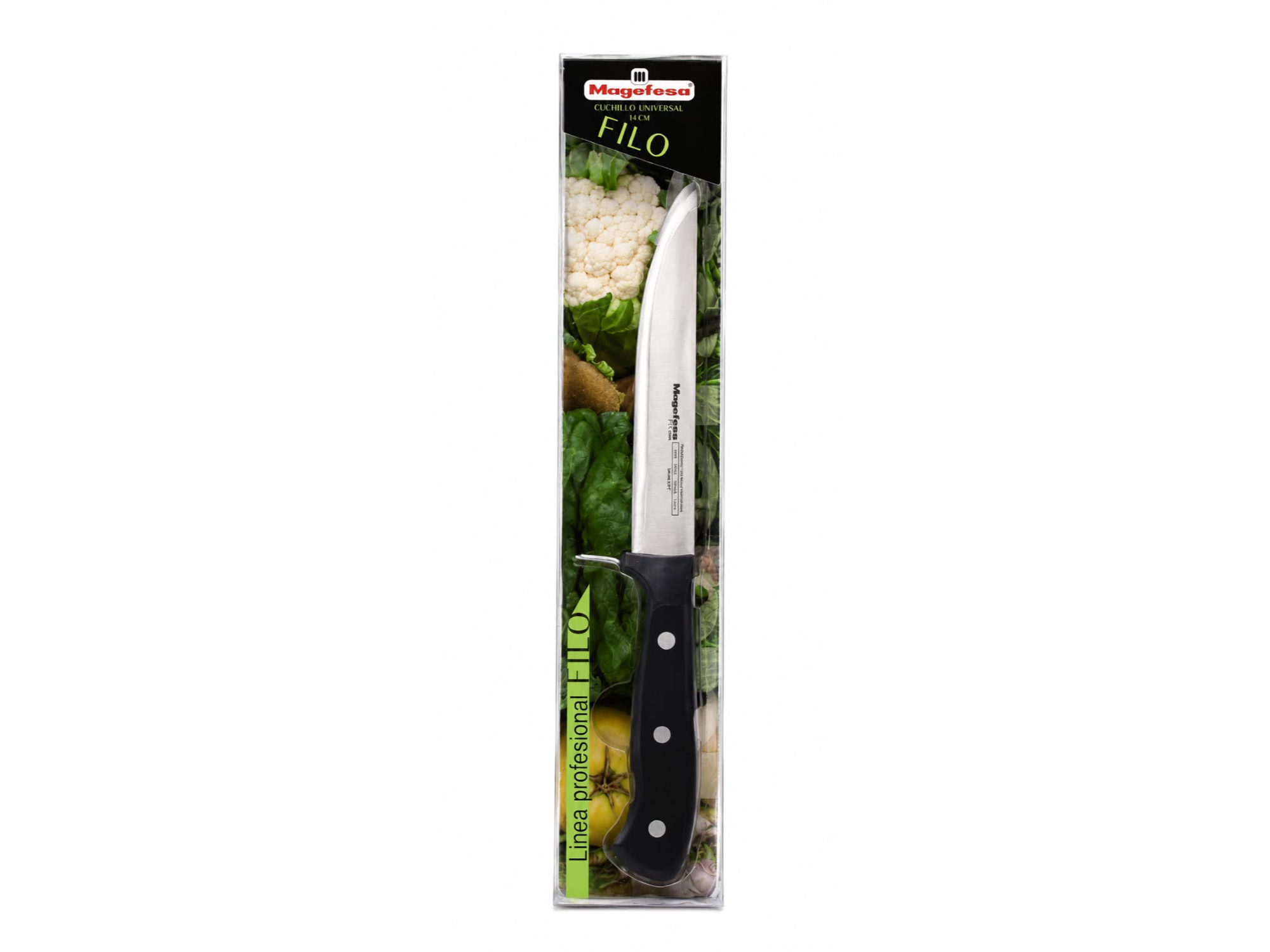 Cuchillo Santoku FILO · Profesional · 17 cm