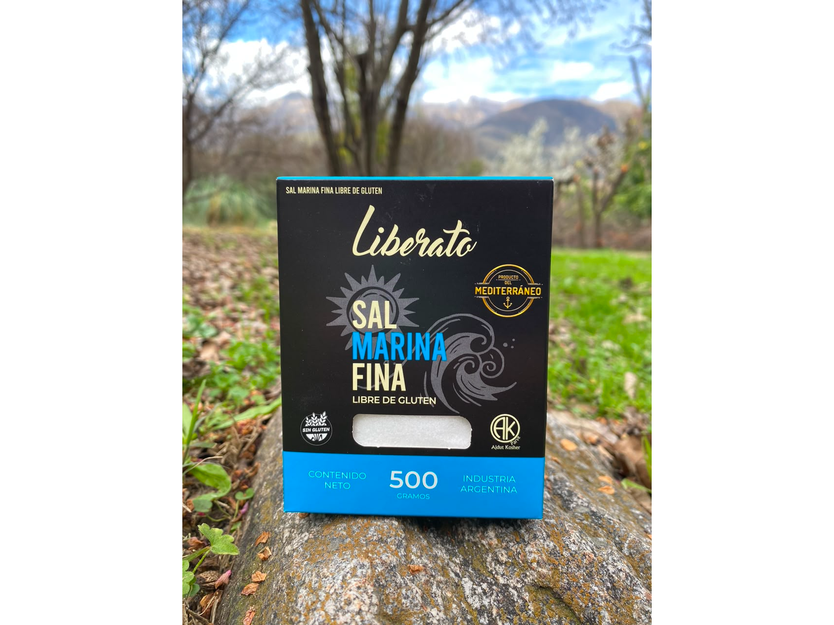 Sal marina fina Liberato - 500 grs caja
