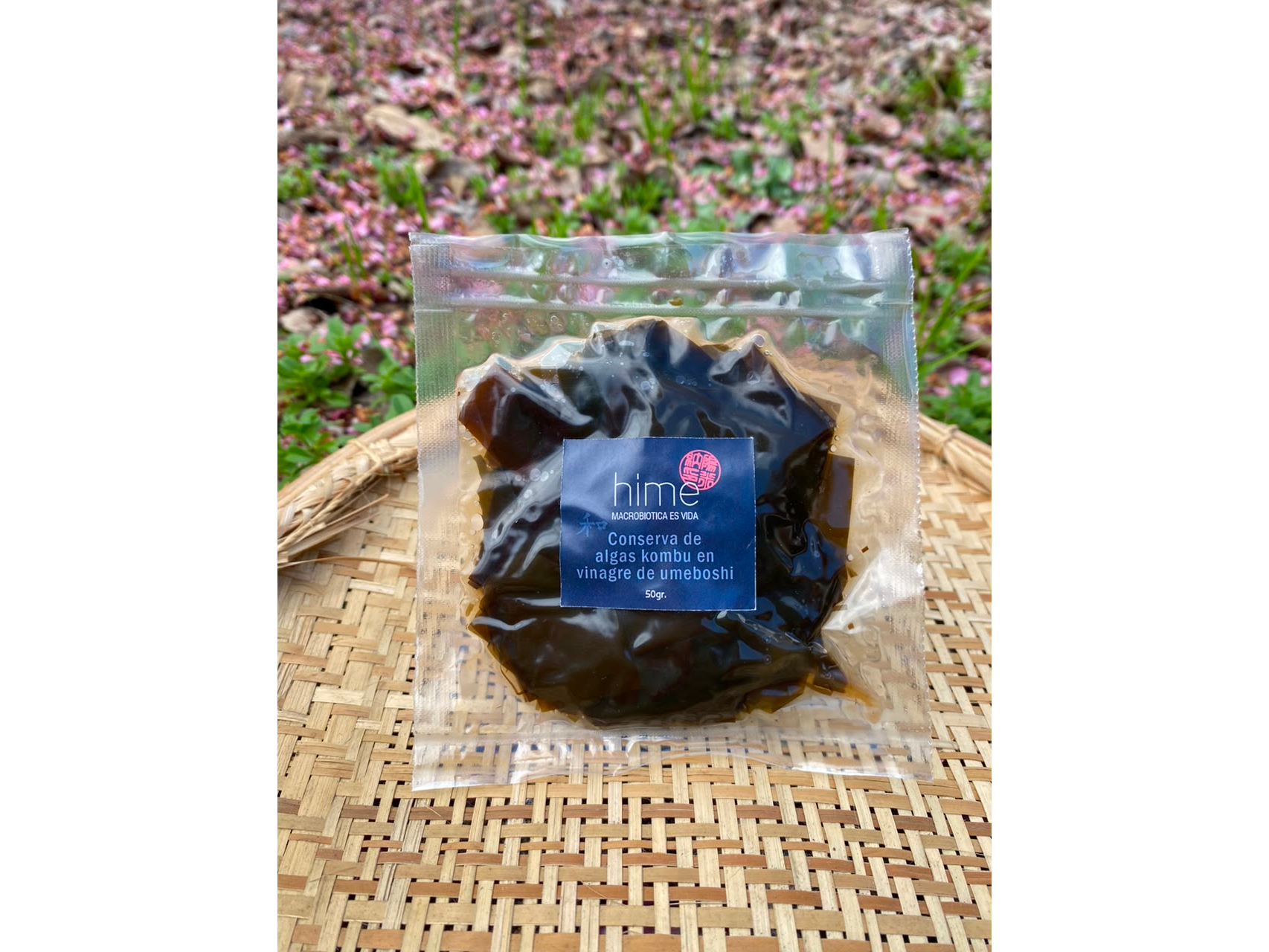 Algas kombu en vinagre de umeboshi - 50grs al vacío