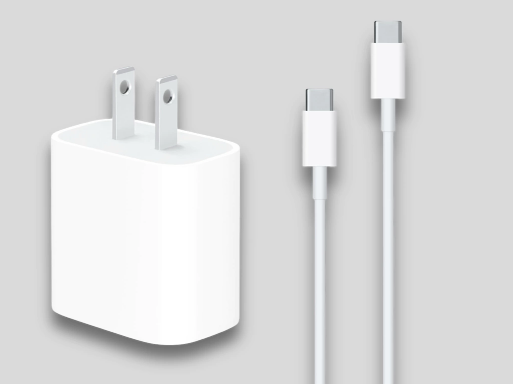 Cabezal 20w + Cable USB C a USB C (Certificado)