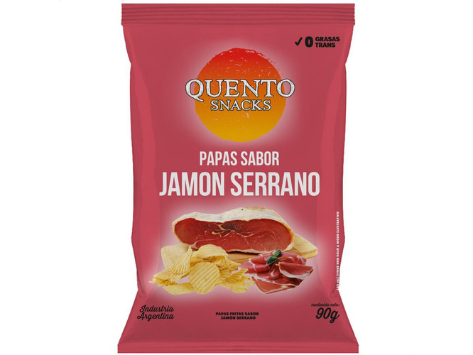 PAPA JAMON SERRANO 90g