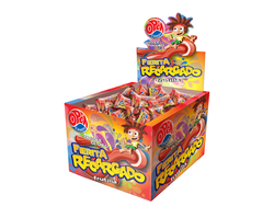 CHICLE FIERITA FRUTILLA C/JUGO x 50