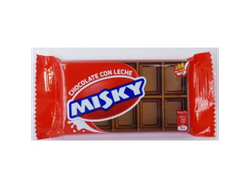 CHOCOLATE CELOFAN MISKY NEGRO 10x25g