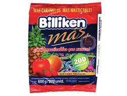 CARAMELO BILLIKEN FRUTAL x 600g