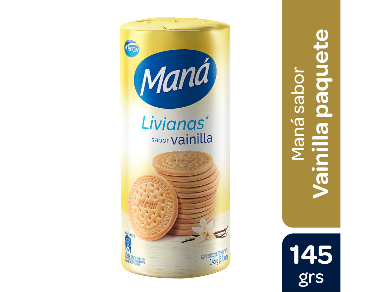GALLETA MANA VAINILLA 136g