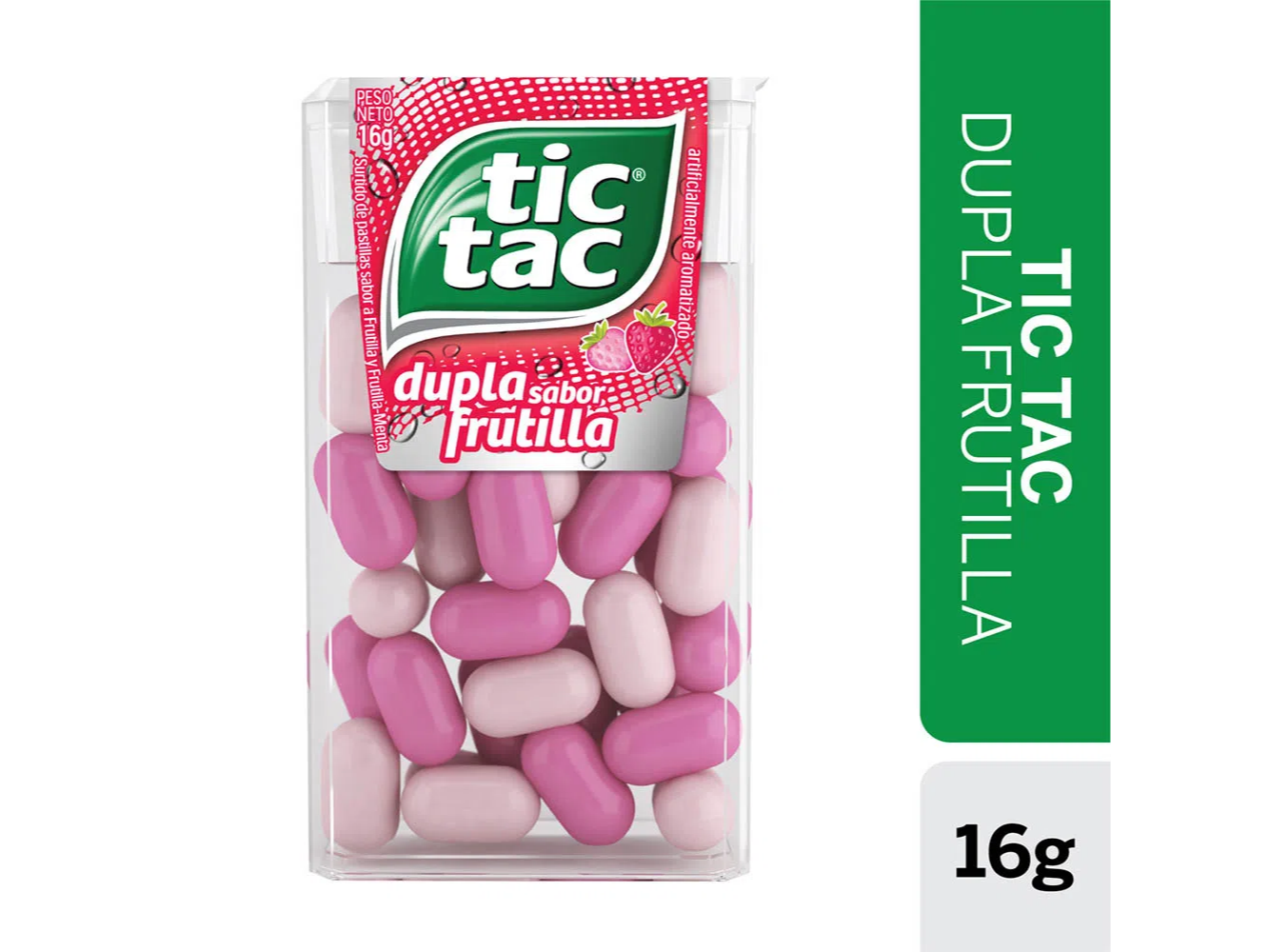 PASTILLA TIC TAC FRUTILLA 12x16g