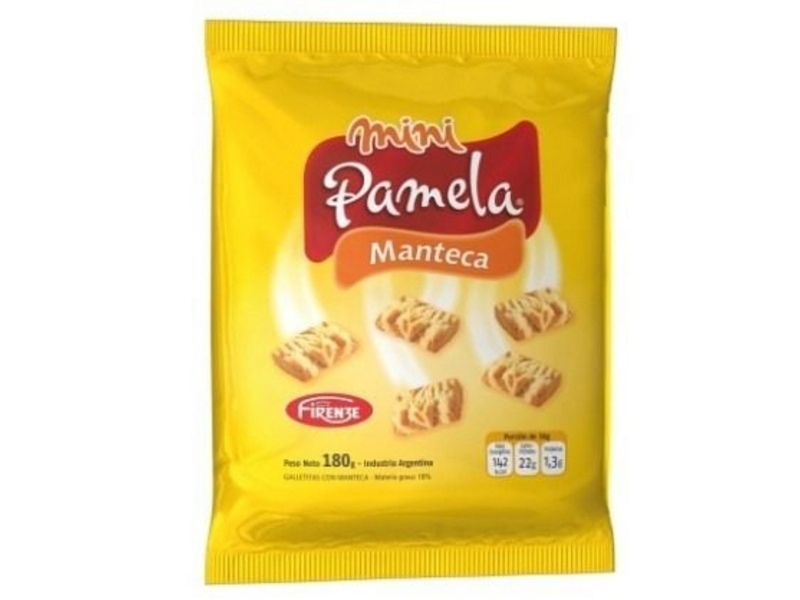 GALLETA PAMELA MANTECA 180g
