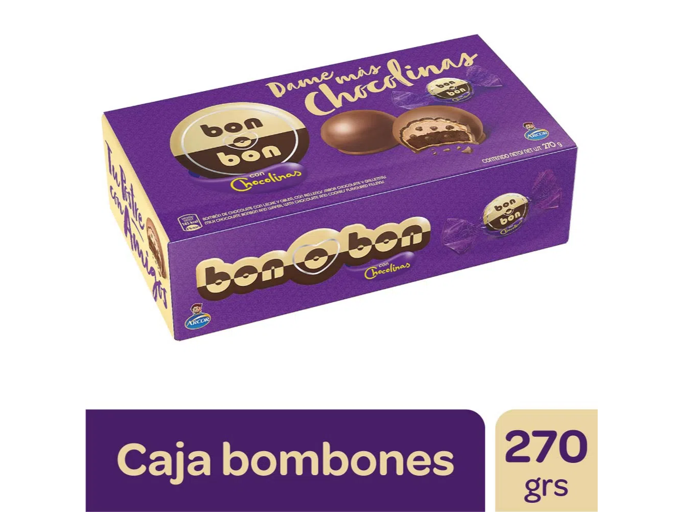 BOMBON BONOBON CHOCOLINA x 18