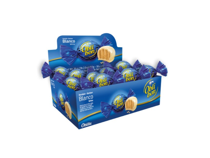 BOMBON OBLIBON BLANCO x 30