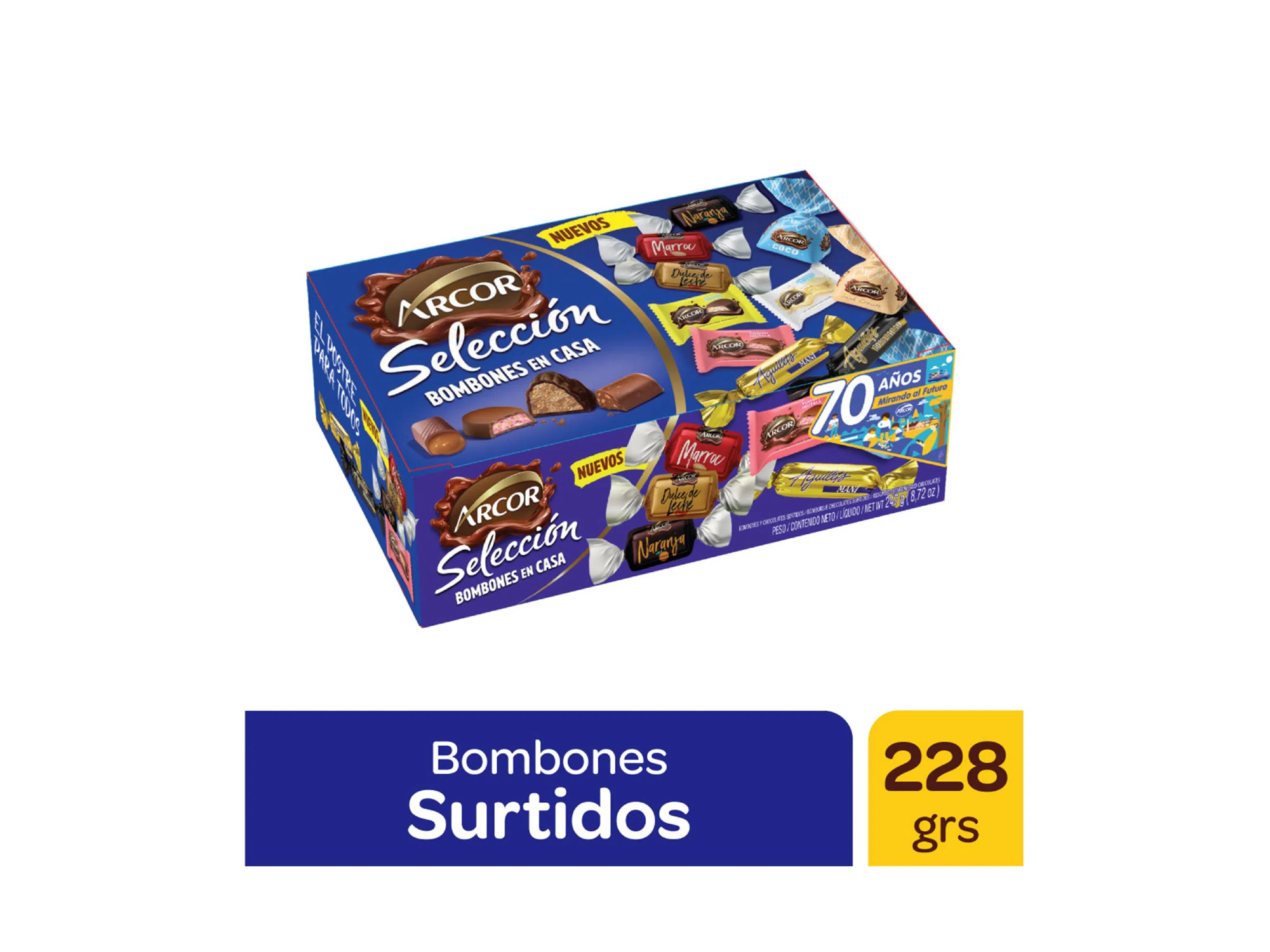 BOMBON ARCOR SELECCION x 228g