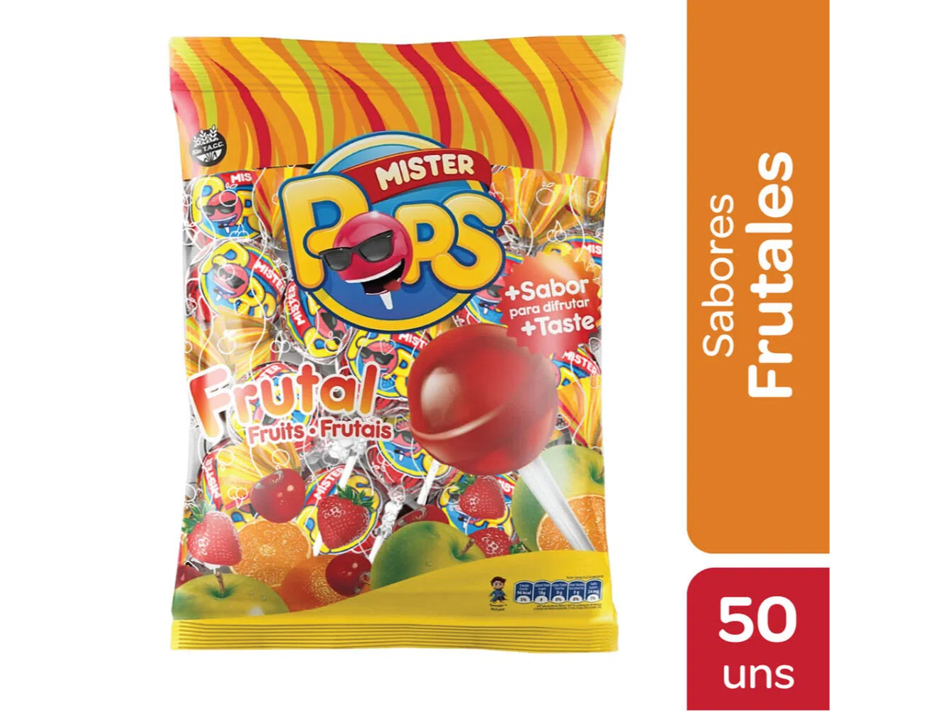 CHUPETIN MR POPS x 50