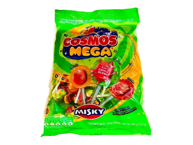 CHUPETIN COSMOS MEGA C/CHICLE x 24