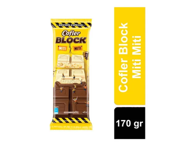 CHOCOLATE BLOCK MITI MITI x 170g