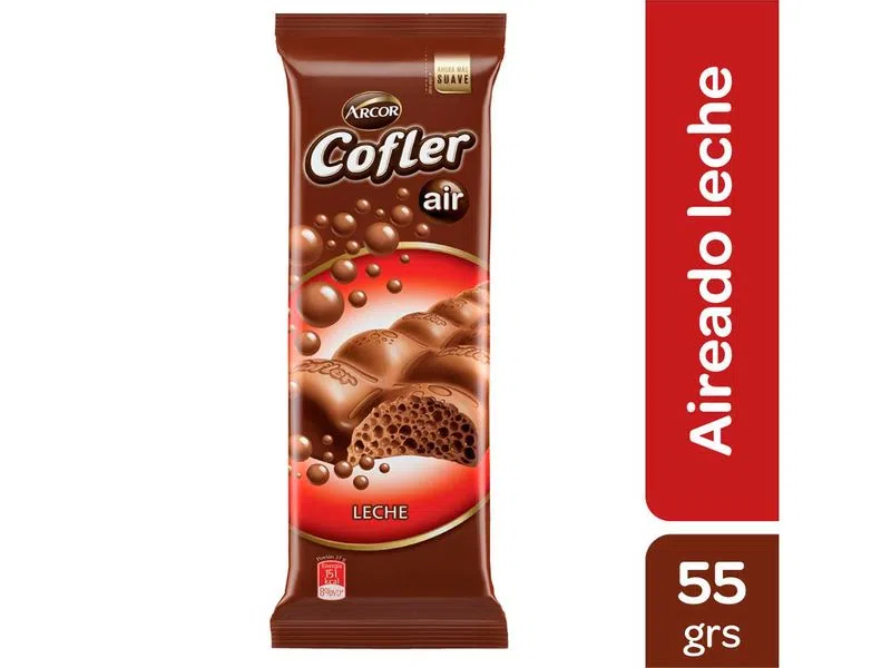 CHOCOLATE COFLER AIR NEGRO 55g
