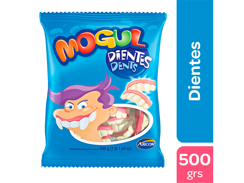 GOMA MOGUL DIENTES x 500g