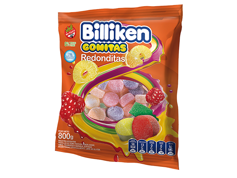 GOMA BILLIKEN REDONDITA x 800g