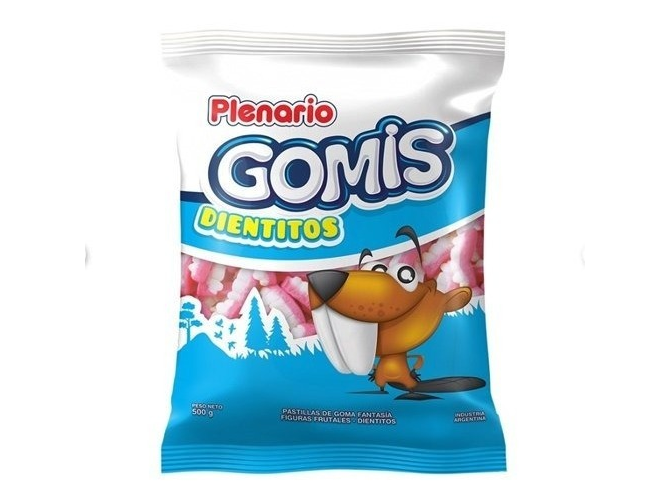 GOMA PLENARIO DIENTES x 500g