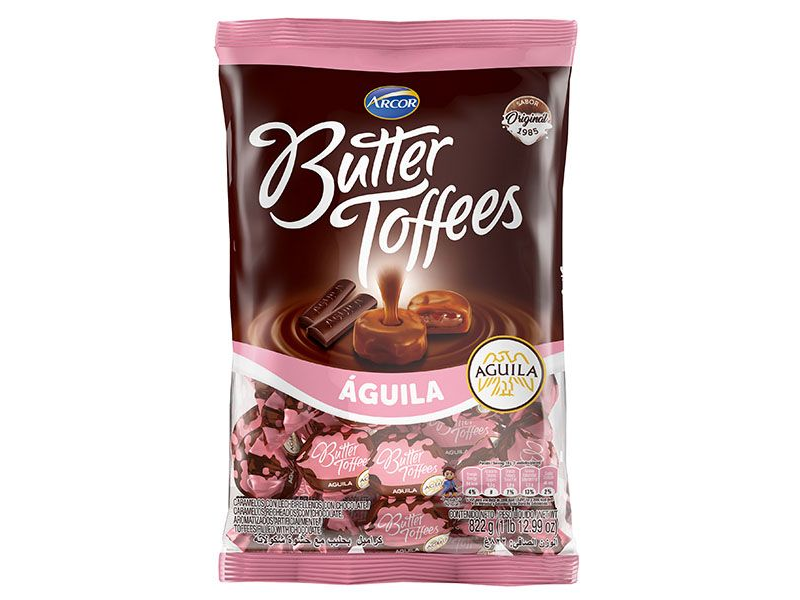 CARAMELO BUTTER TOFFE AGUILA x 822g