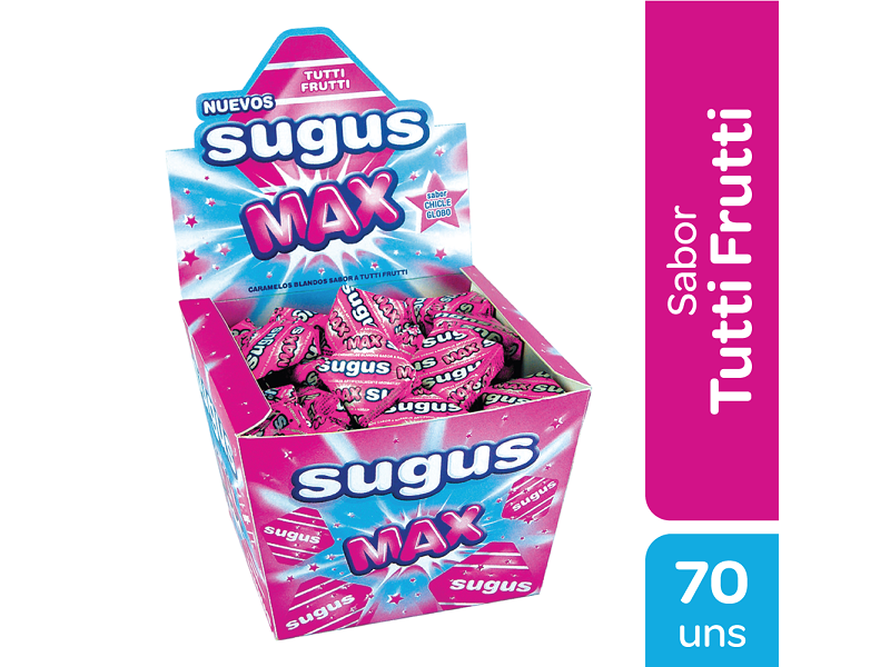 CARAMELO SUGUS MAX TUTI x 70