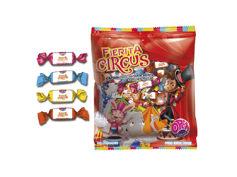 CARAMELO FIERITA CIRCUS x 100