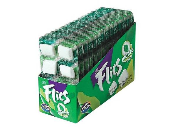 CHICLE FLICS MENTA 14x12,6g
