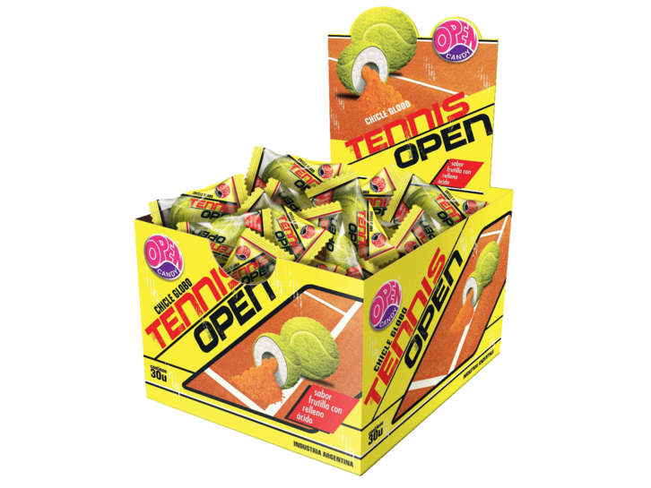 CHICLE TENNIS ACIDO x 30