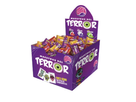 CHICLE MAESTRO DEL TERROR x 50