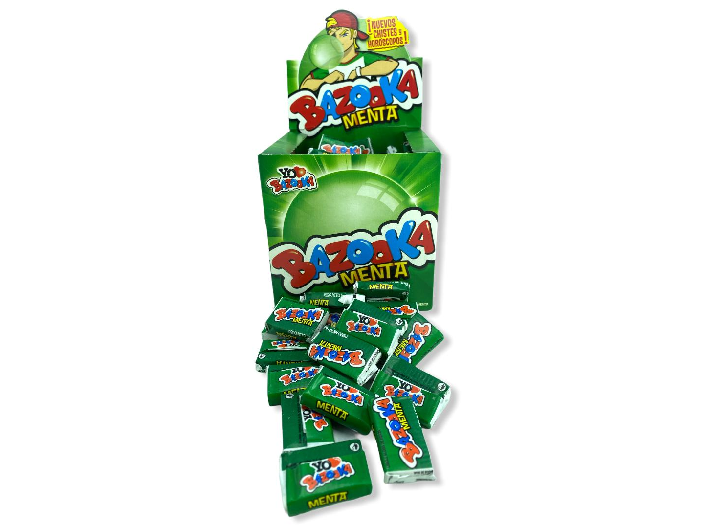 CHICLE BAZOOKA MENTA x 120