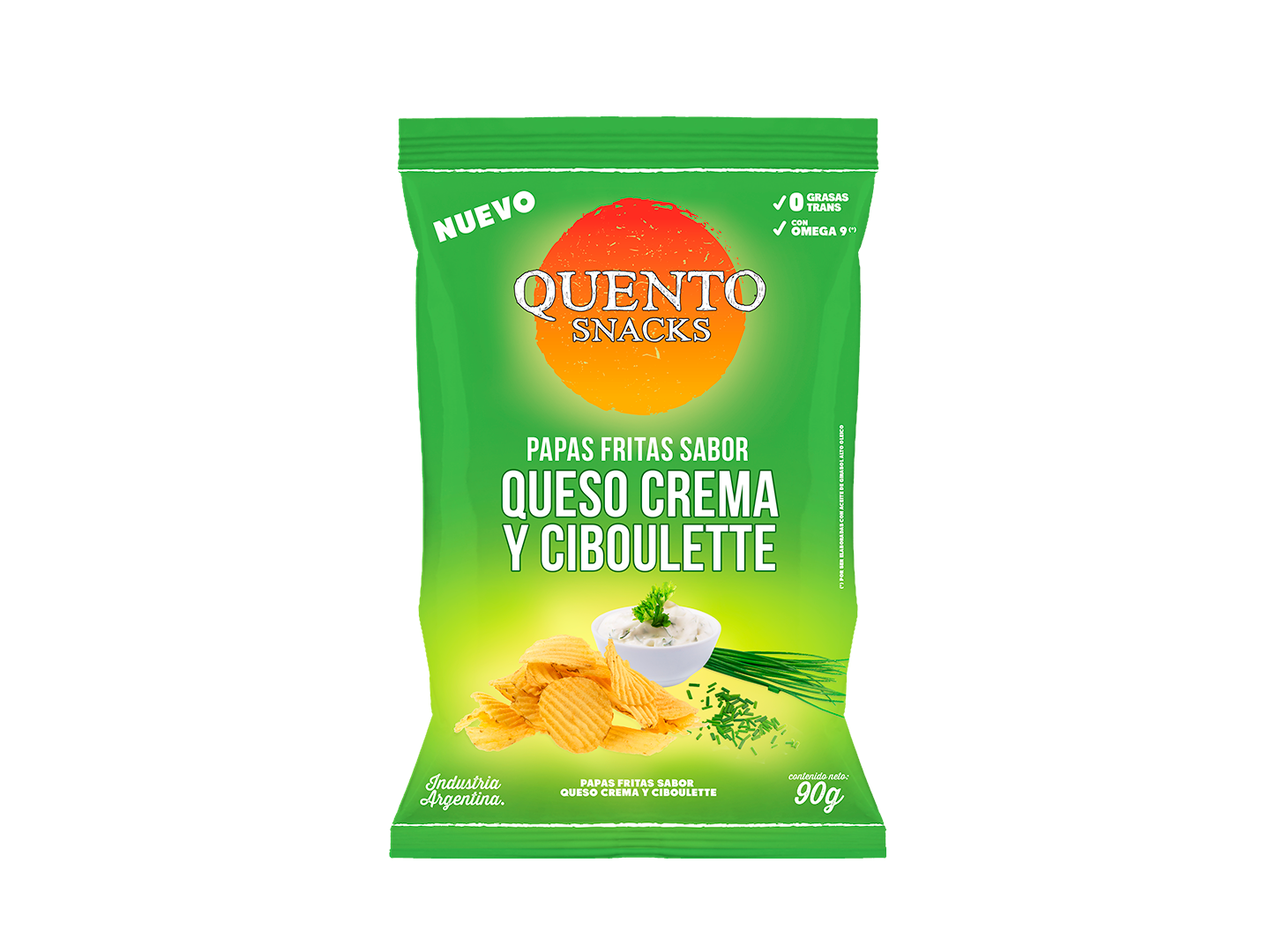 PAPA QUESO CREMA Y CIBUOLETTE 90g