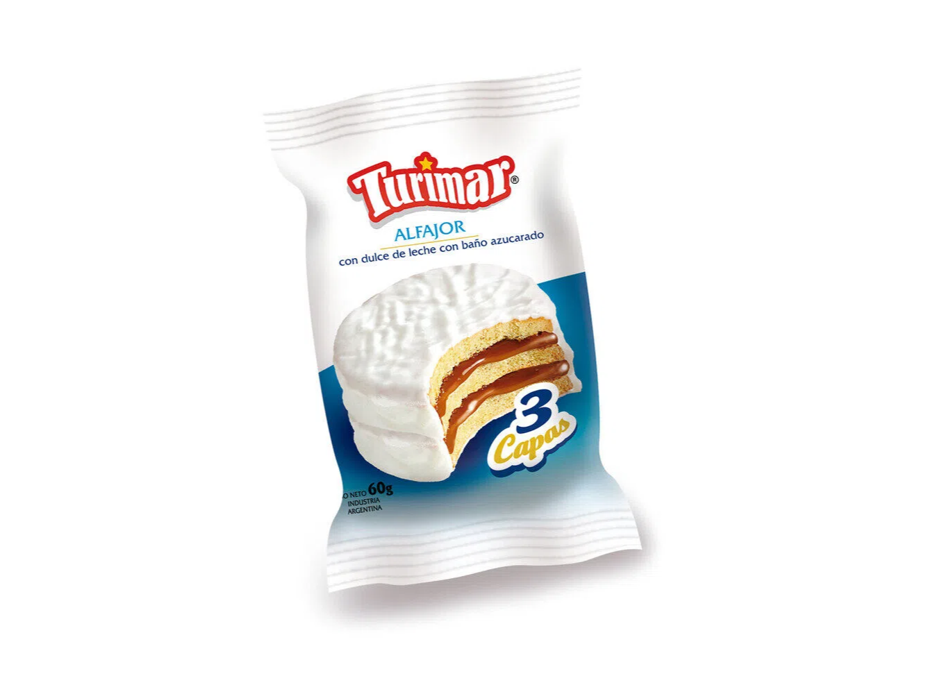 ALFAJOR TURIMAR BLANCO 60g