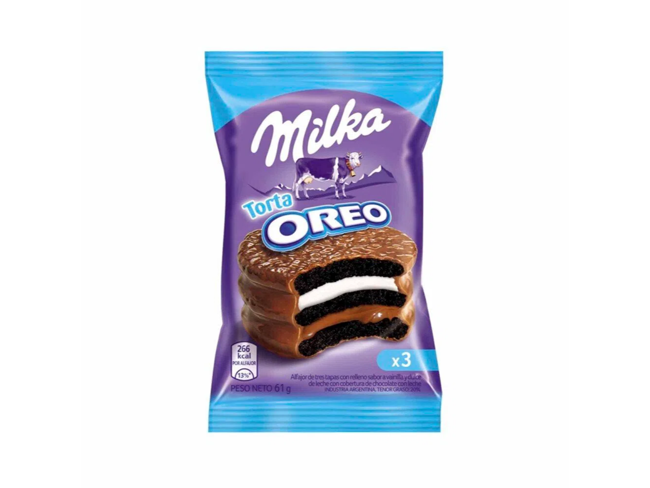 ALFAJOR MILKA OREO x 61g