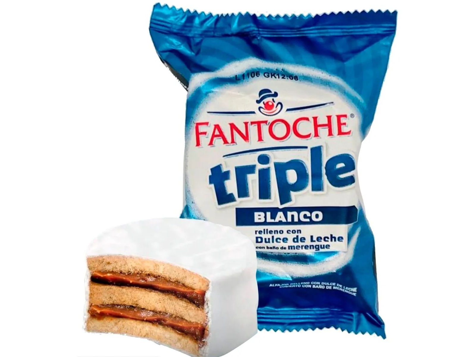 ALFAJOR FANTOCHE BLANCO 85g