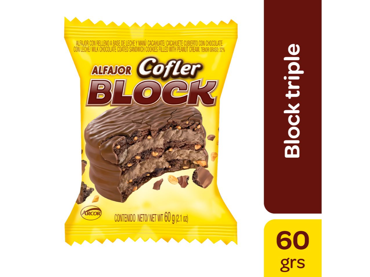 ALFAJOR BLOCK x 60g