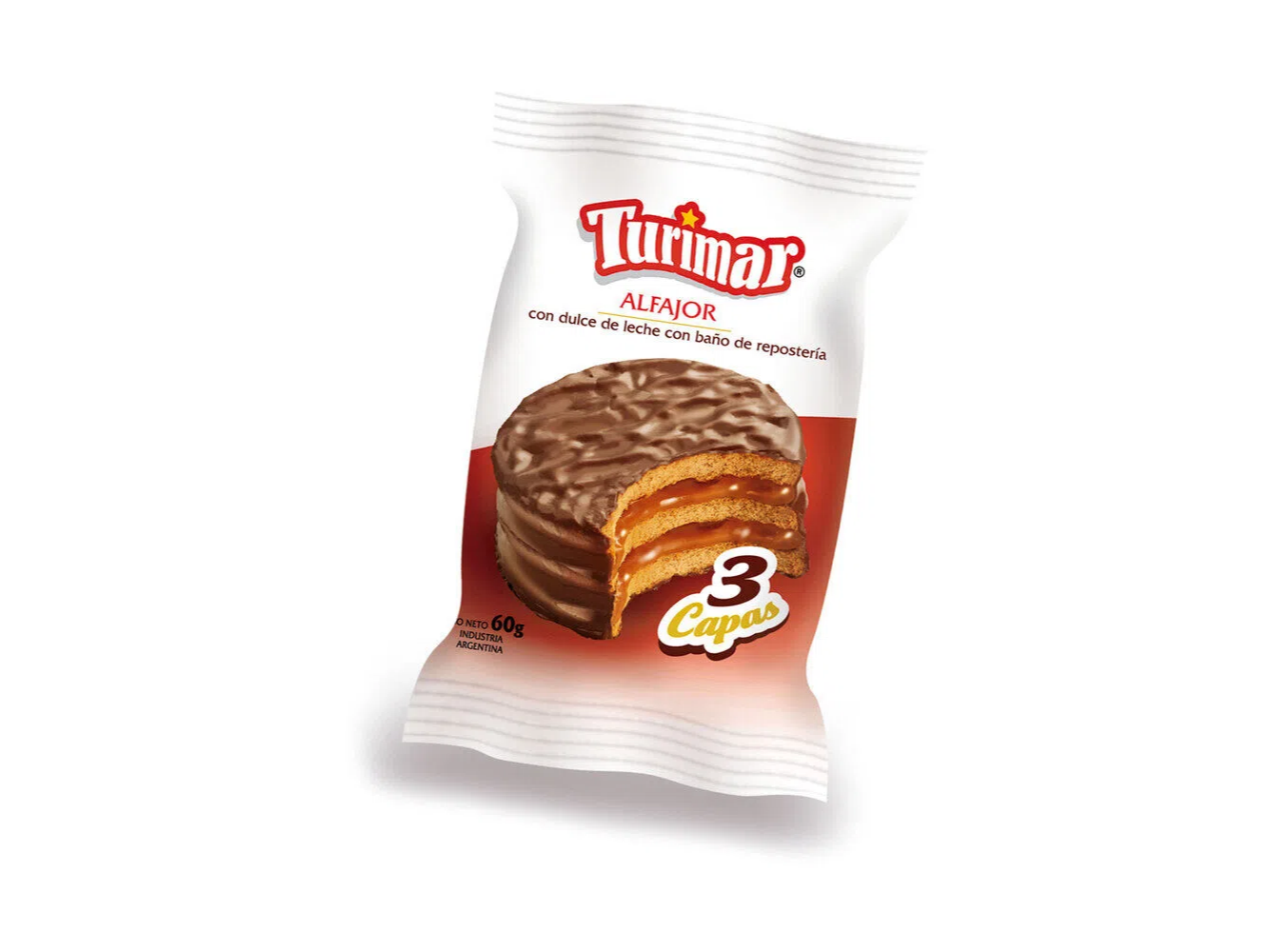 ALFAJOR TURIMAR NEGRO 60g