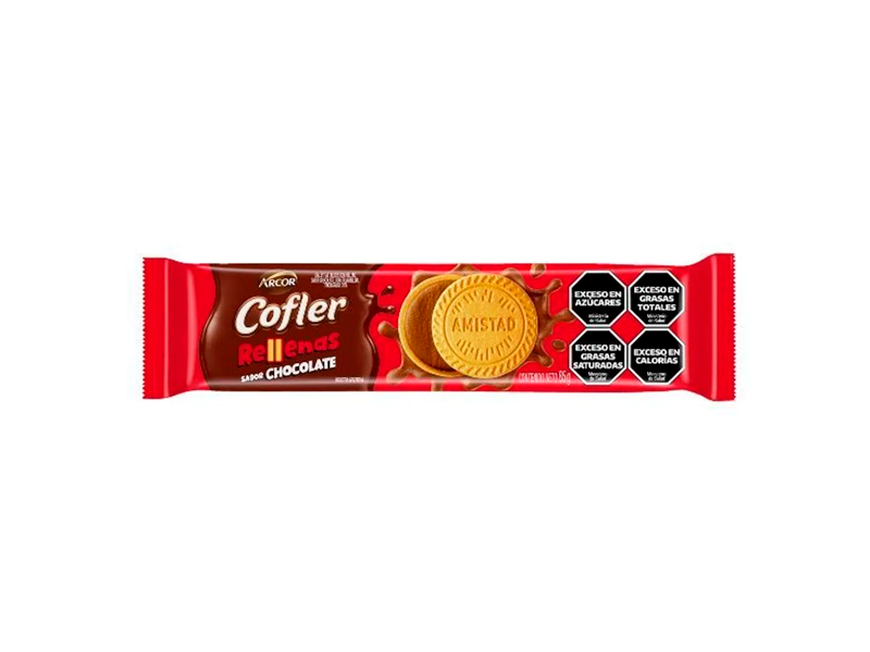 GALLETA COFLER RELLENA CHOCOLATE 85g
