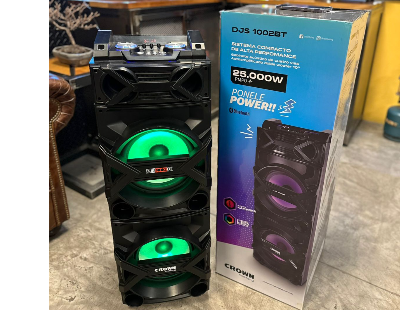 TORRE DE SONIDO CROWN