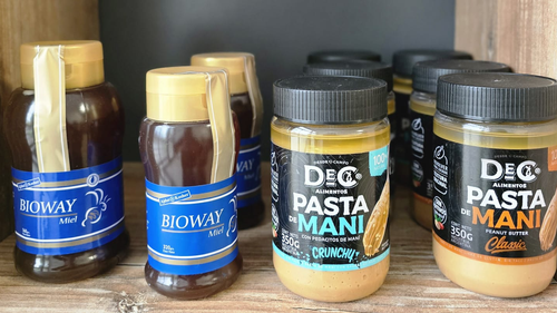 Miel - Pasta de mani- Dulce de leche