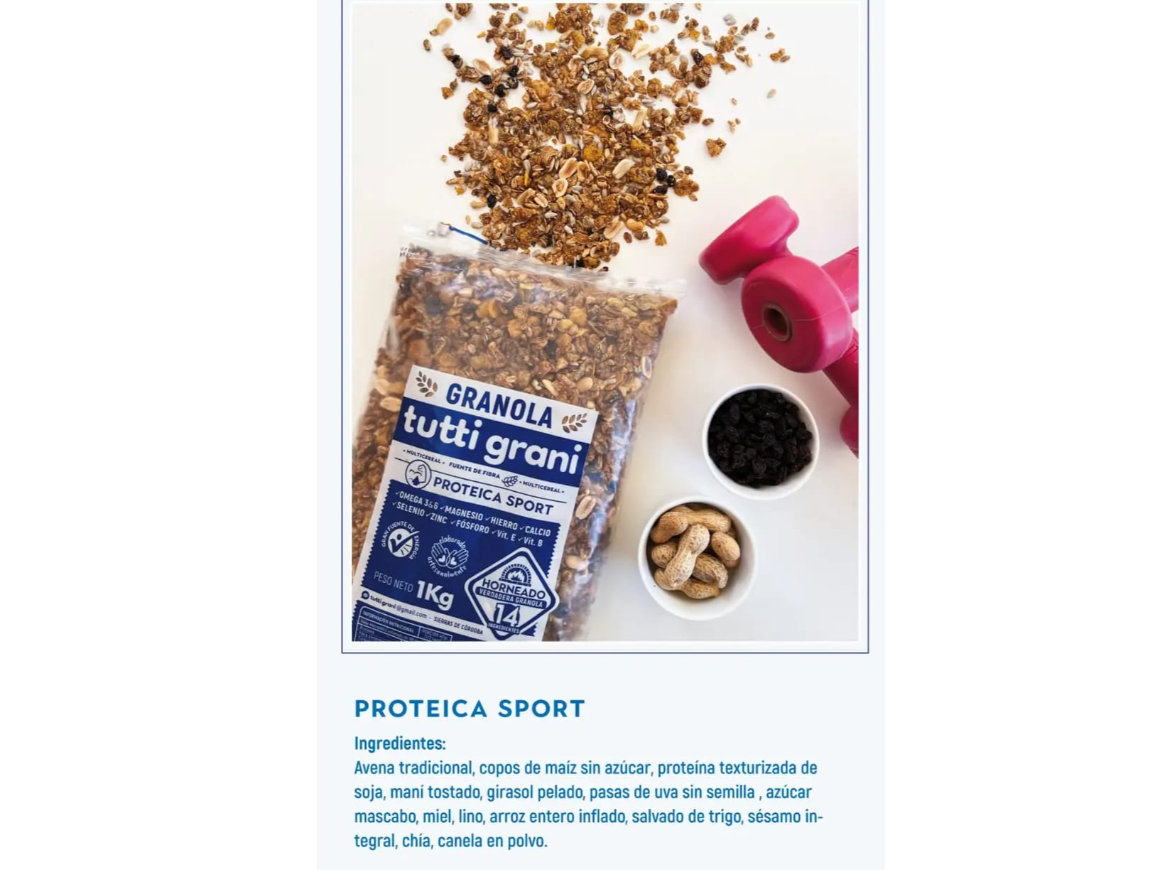 Granola Proteica x kg