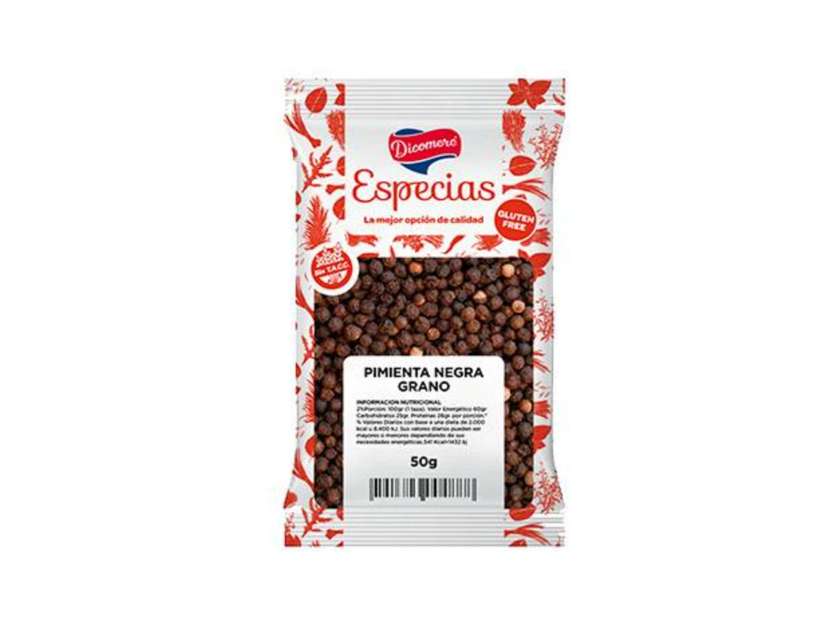 Pimienta Negra en granos x50gr